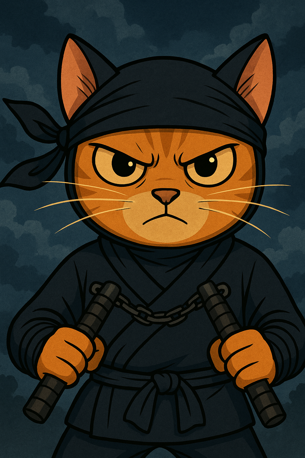 Ginja — ninja ginger cat